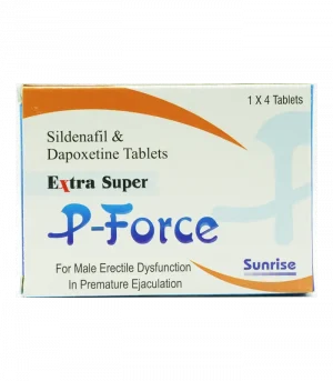 必利吉 P-force 藍P 200mg｜雙效壯陽錠 1盒4顆｜助勃延時雙效合一 勃起+持久一次到位