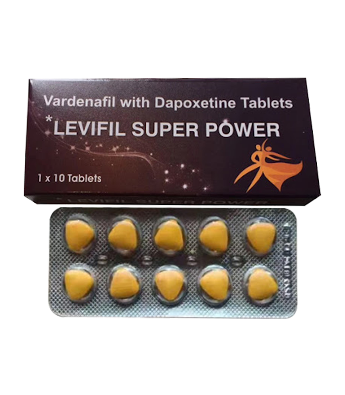 超級樂威壯雙效錠 Levifil Super Power 40mg/60mg 10顆裝｜勃起持久雙效合一